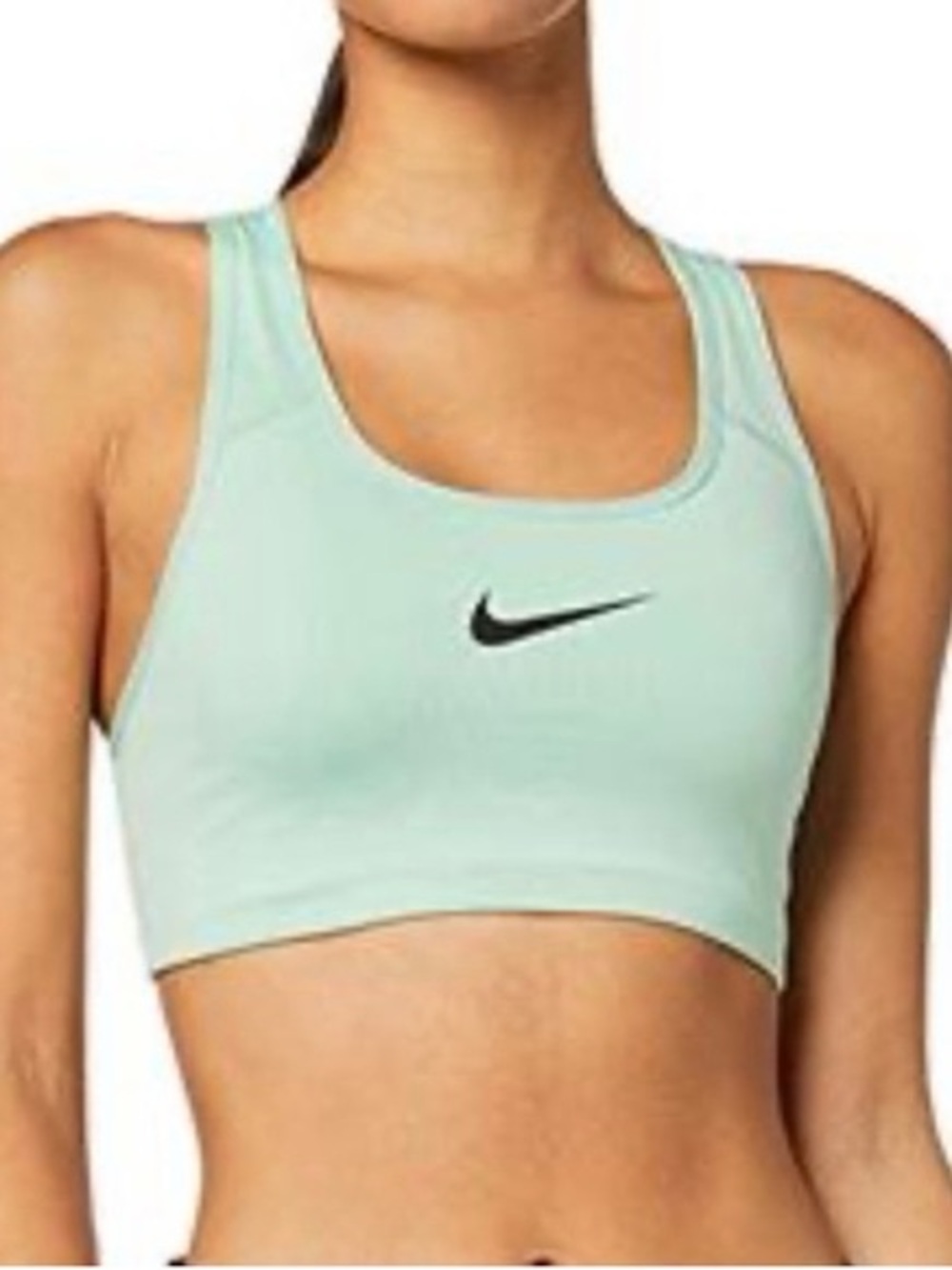 Nike Dri-FIT Swoosh Medium-Support Sports Bra in Lime Ice - Size M
